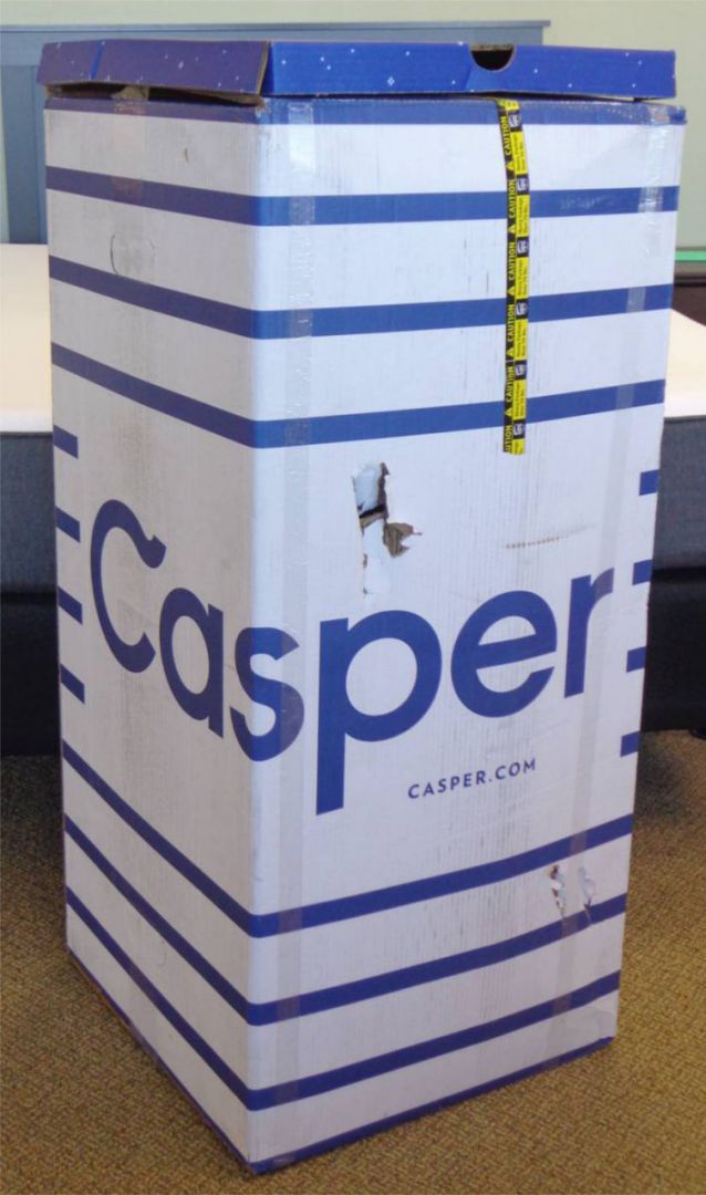 casper mattress box