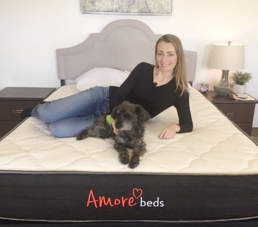 amore beds flippable foam mattress