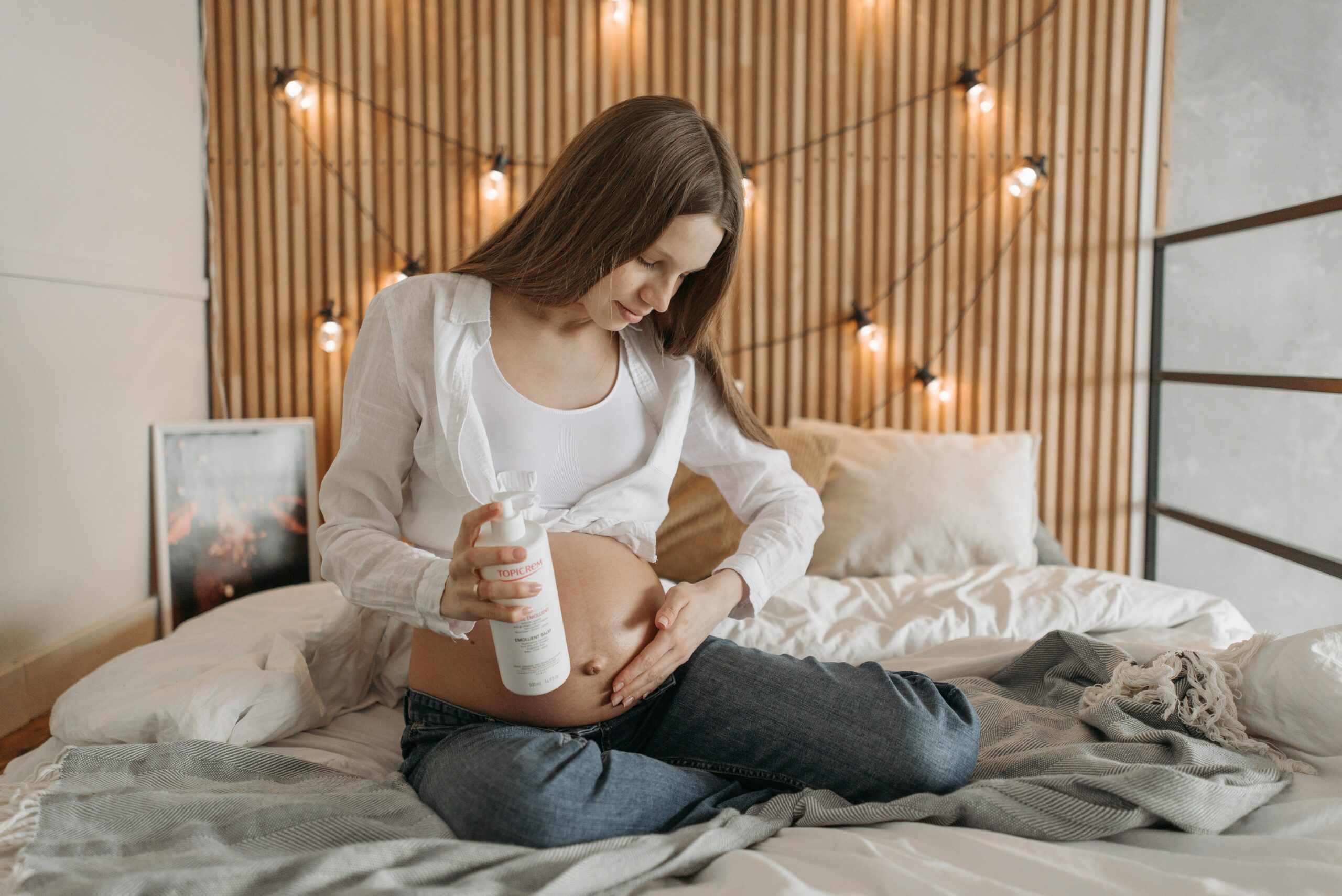 create a nightly routine while pregnant