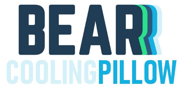 Bear Cooling Pillow Logo