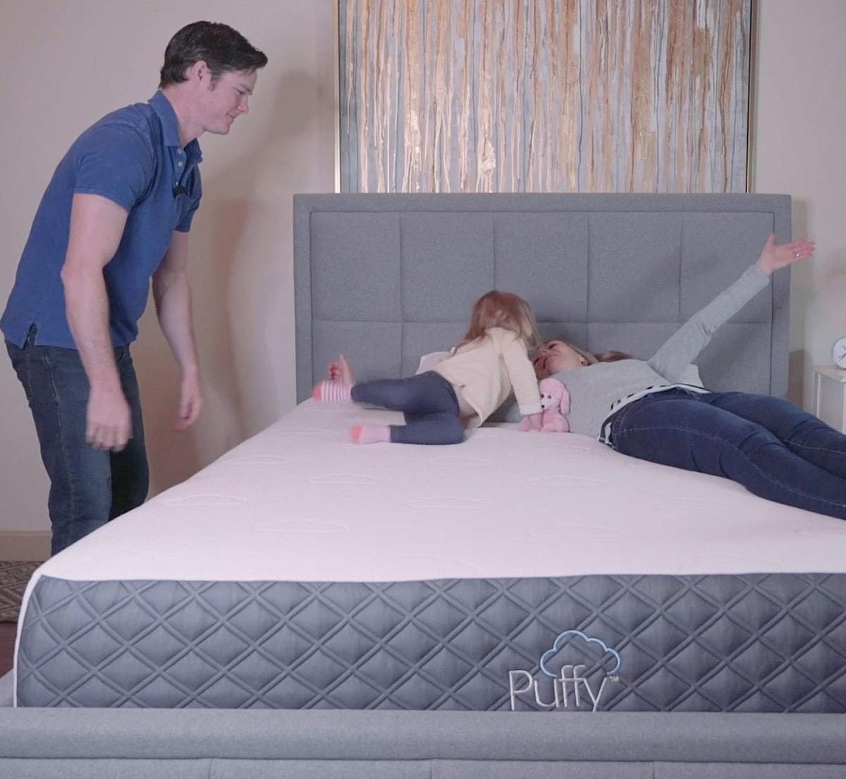 the puffy lux mattress compared to