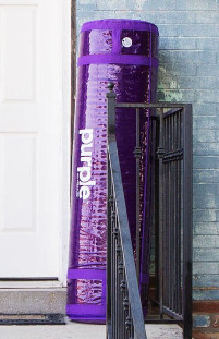 purple packaged