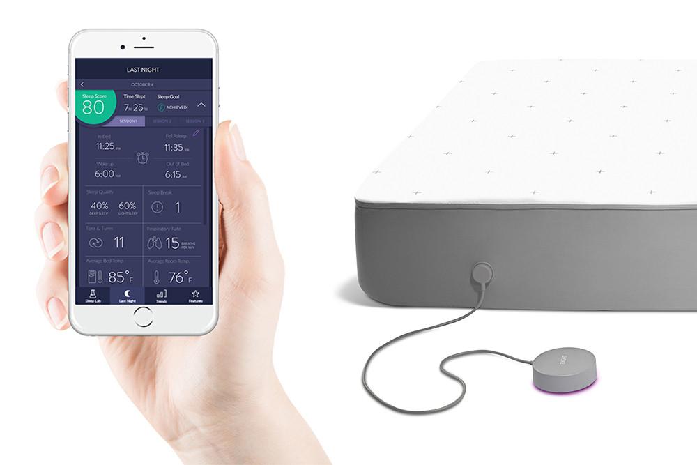 eright 10005 smart sleep tracker mattress topper king