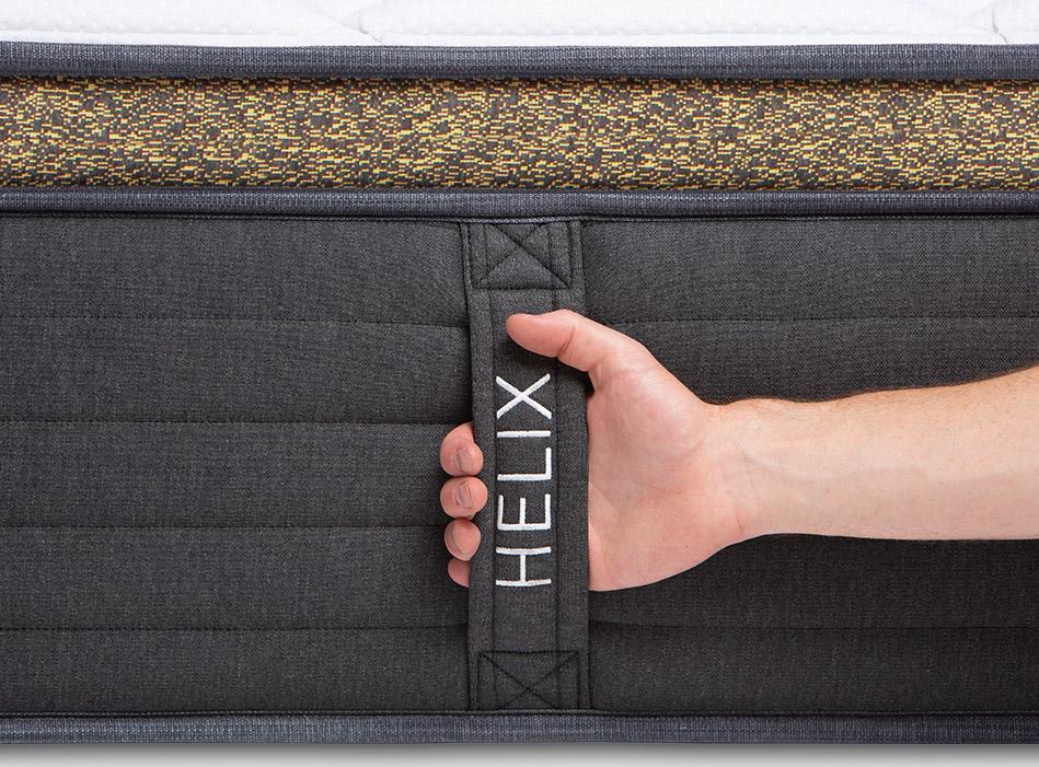 holding a helix bed handle 