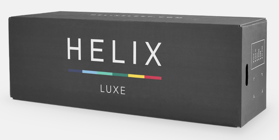 helix luxe mattress box