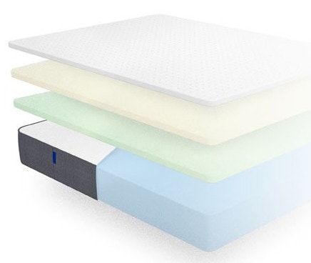 casper mattress layers