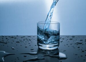 avoid drinking lots of water before bed