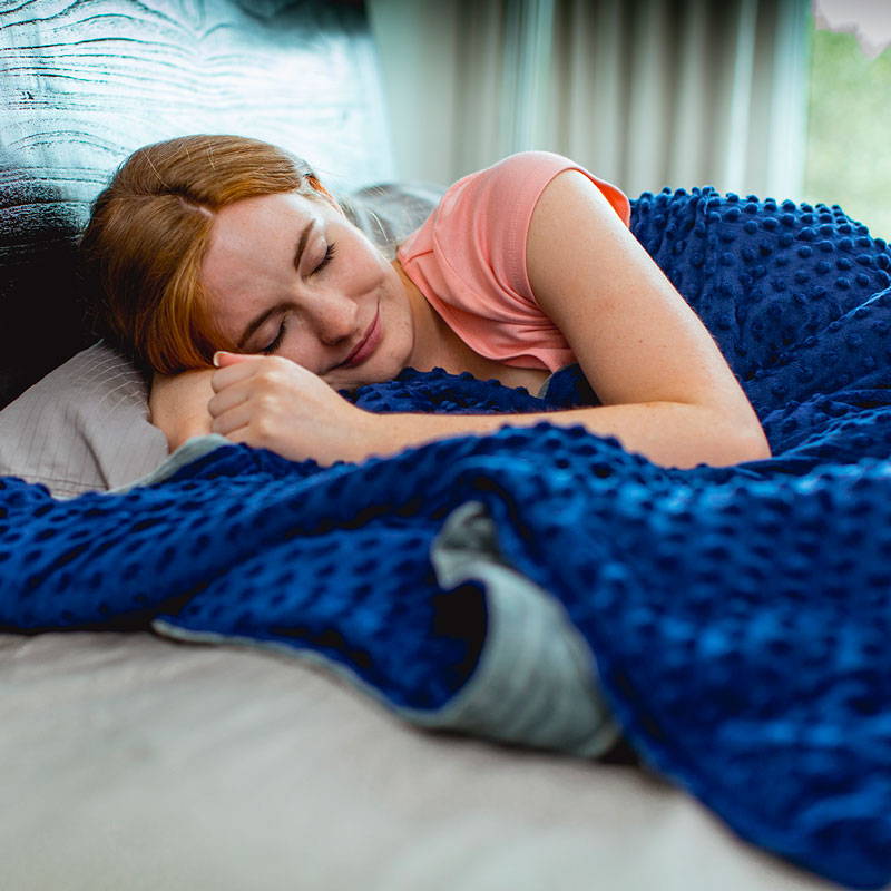 extra soft glass bead weighted blanket