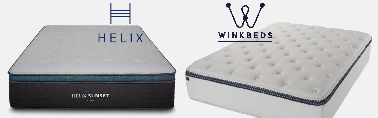 winkbeds vs helix luxe mattress 