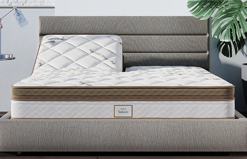 solaire adjustable aire bed saatva