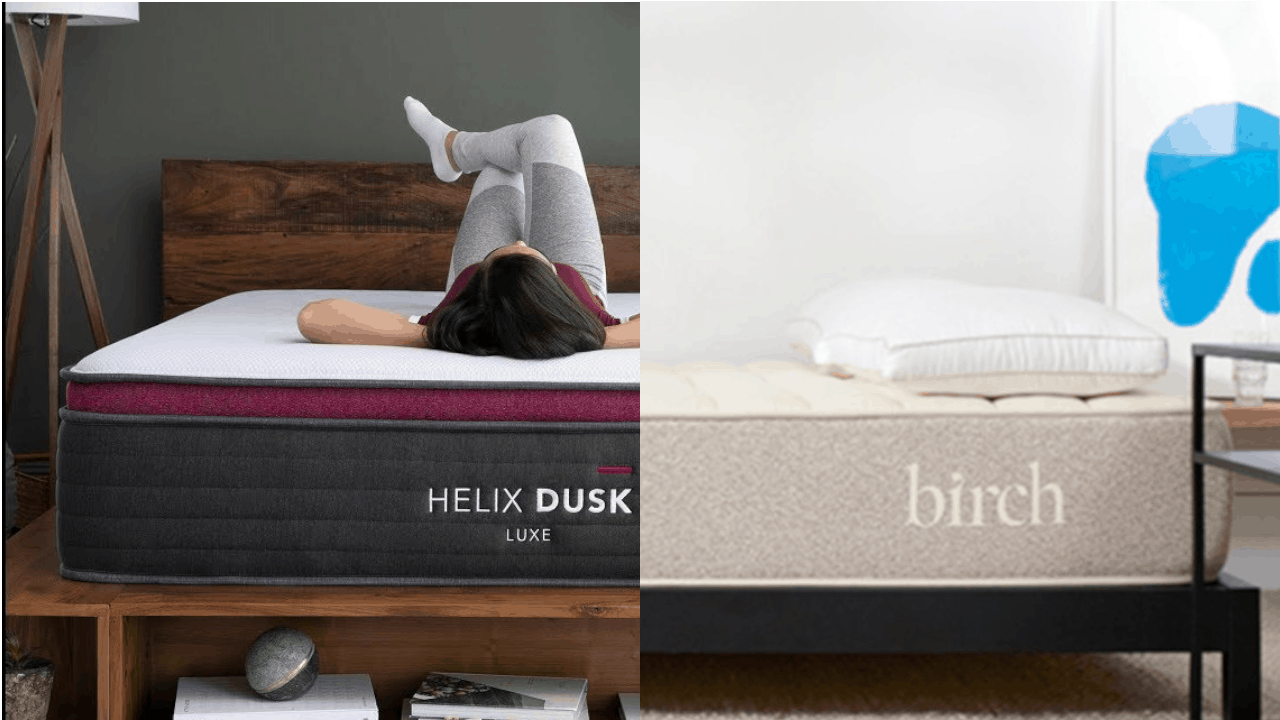Helix Luxe Mattress vs Birch Bed