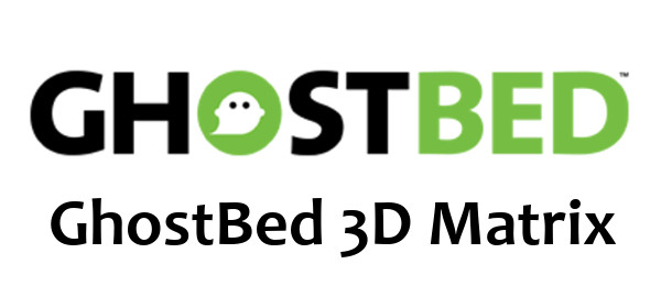 ghostbed 3d matrix logo