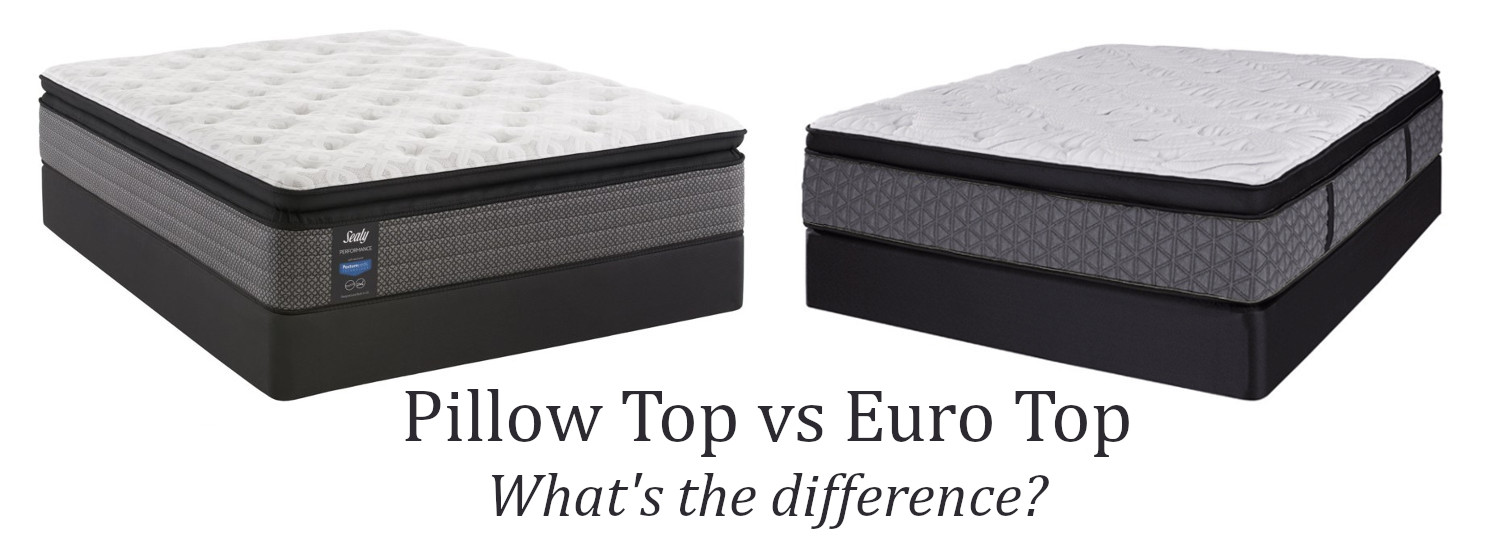 pillow top vs euro top mattress