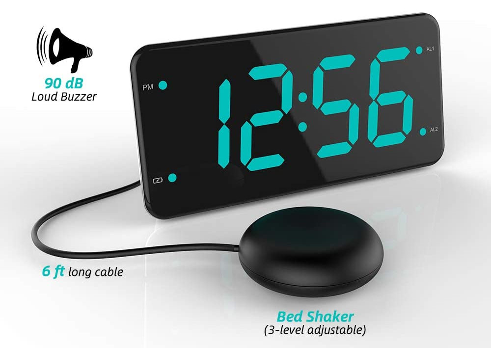 vibrating alarm clock