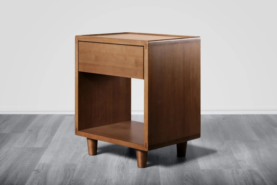 thuma wooden sleek modern nightstand review