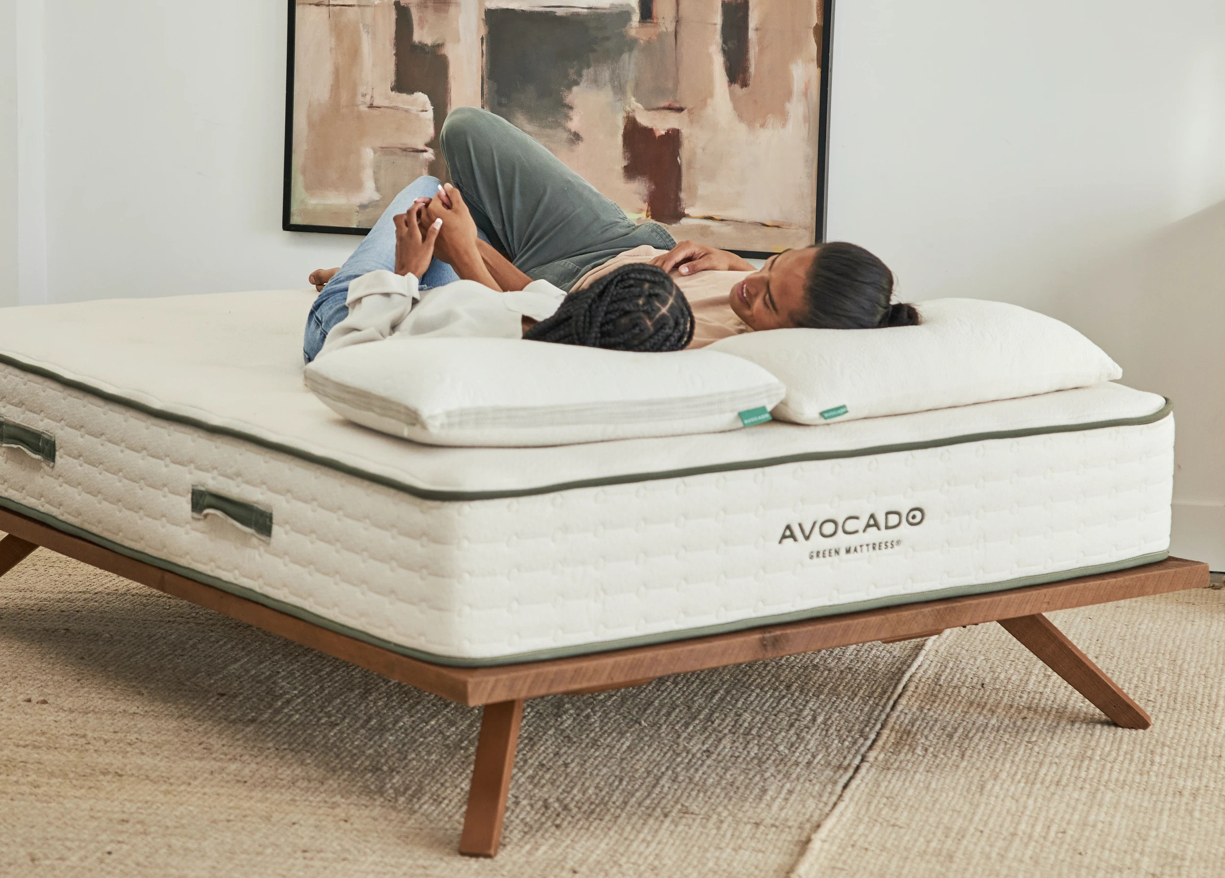 avocado modern bed frame