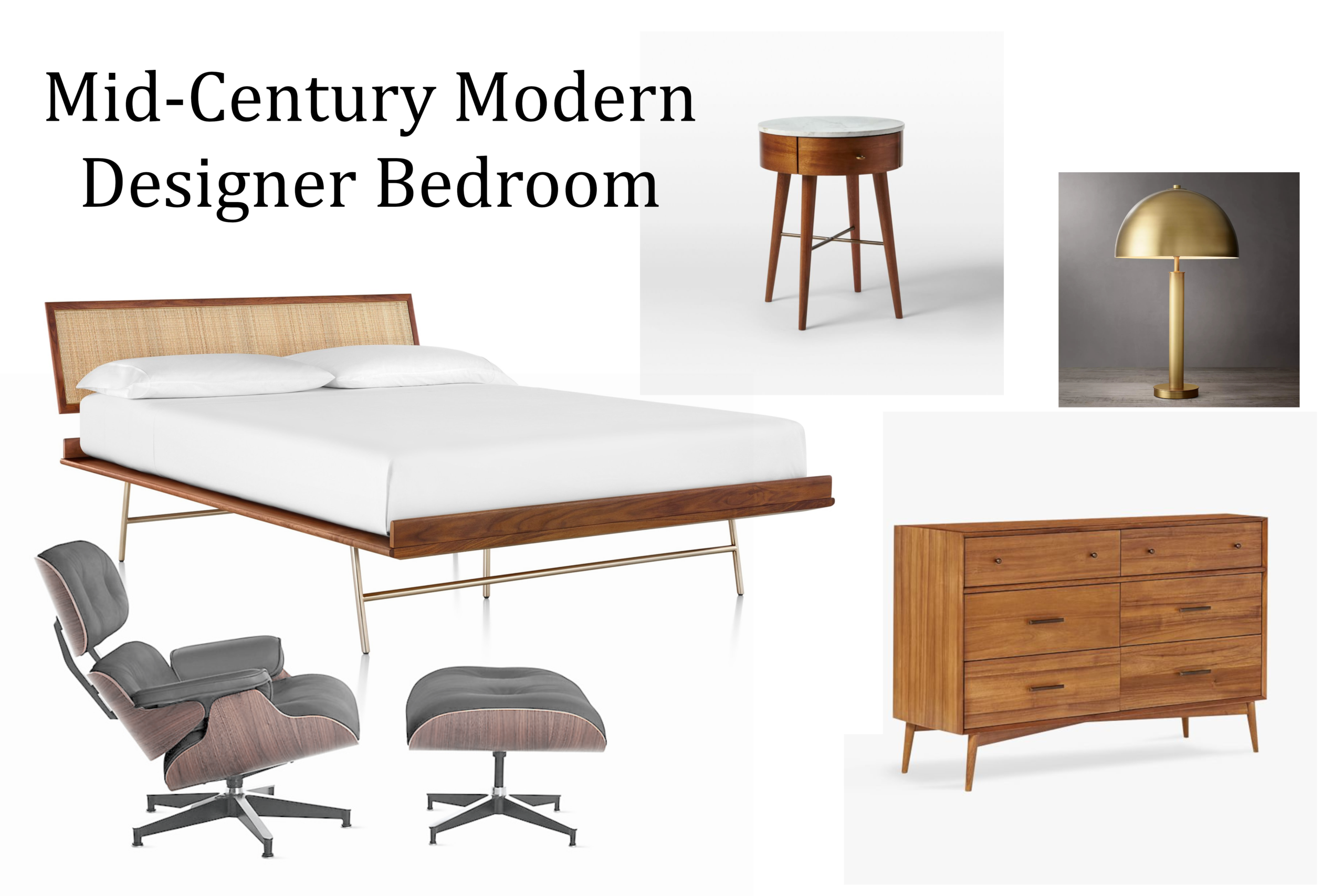 designer mid century modern