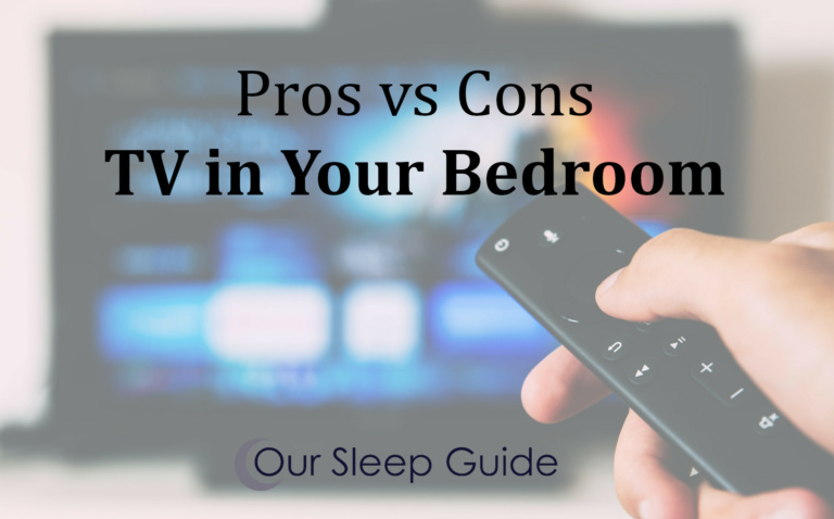 pros vs cons tv in your bedroom