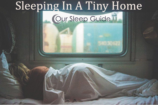 sleeping in a tiny home