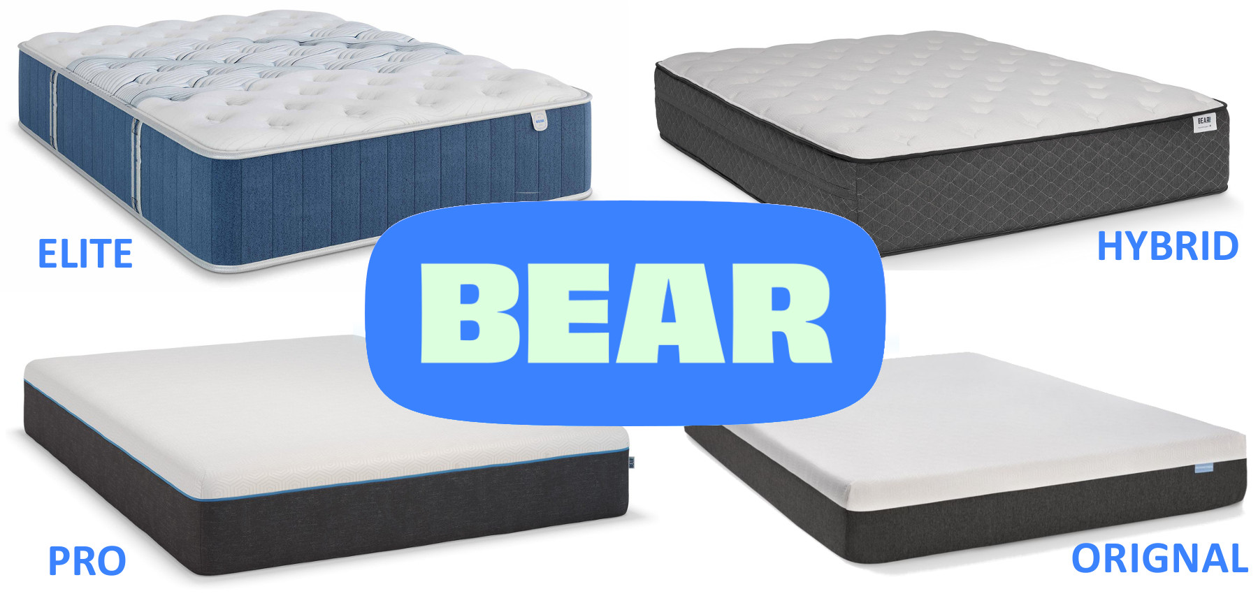 bear mattresses elite hybrid pro original