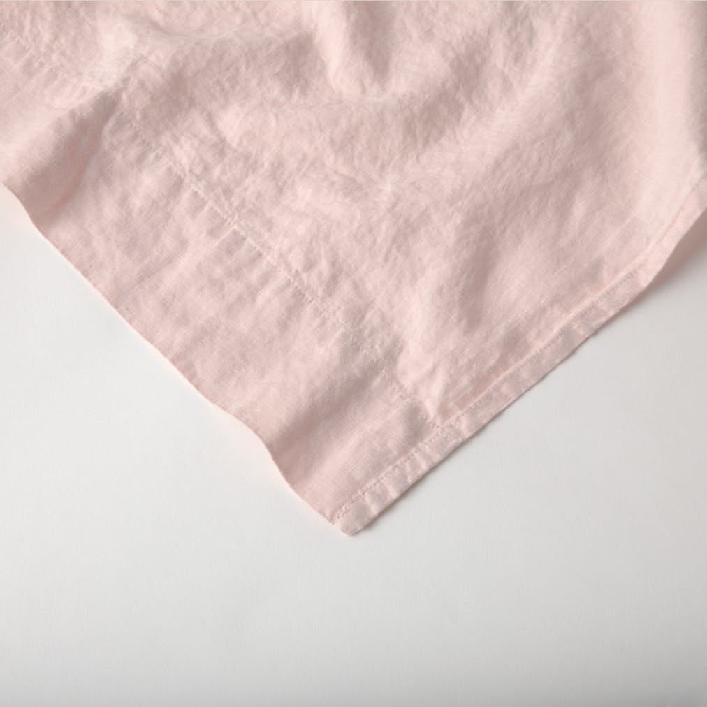 pink linen sheets european flax seed