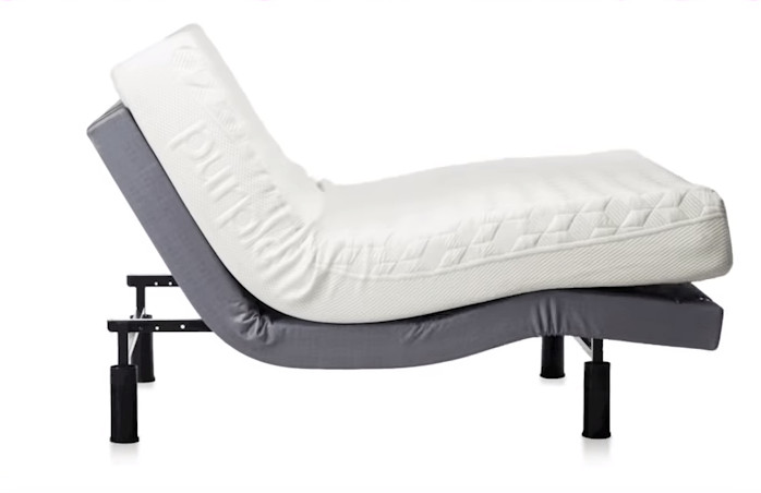the adjustable bed frame by purple