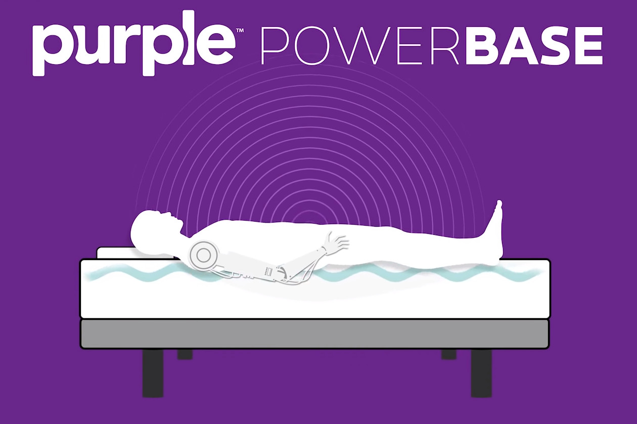 massage features on the powerbase by purple review