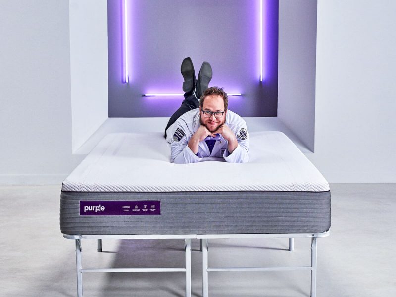 which mattresses work with the purple adjustalbe bed frame 