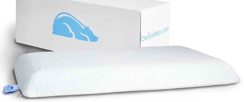 belly pillow great for preventing allergies for stomach sleepers