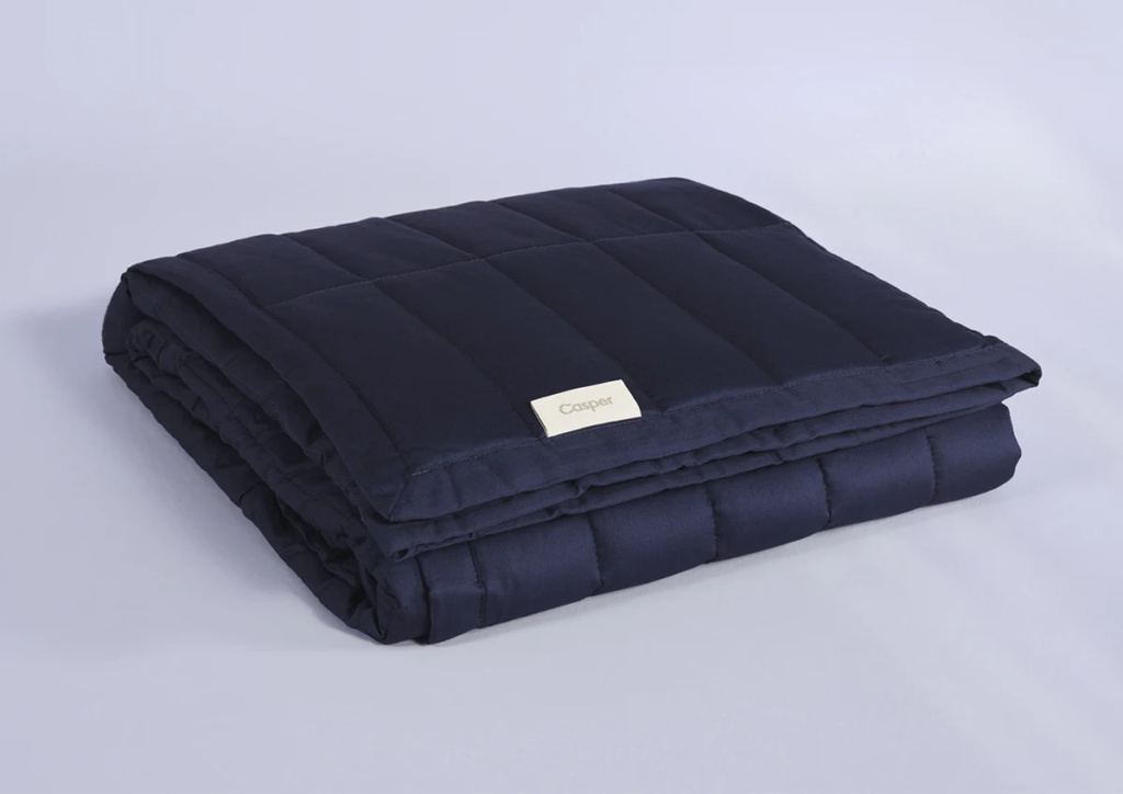 review over the casper weighted blanket