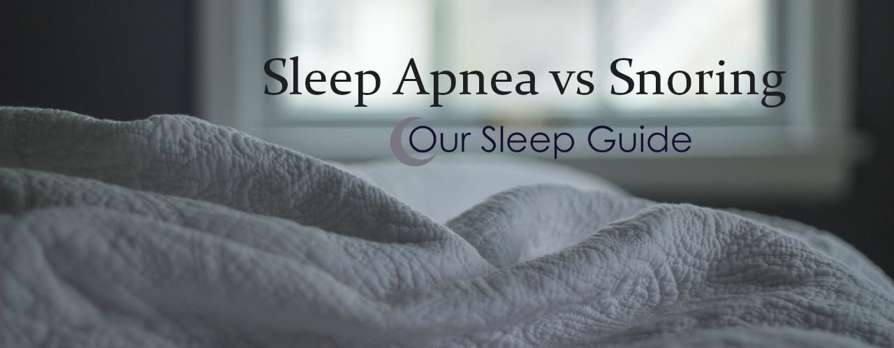sleep apnea or snoring? which one is it?