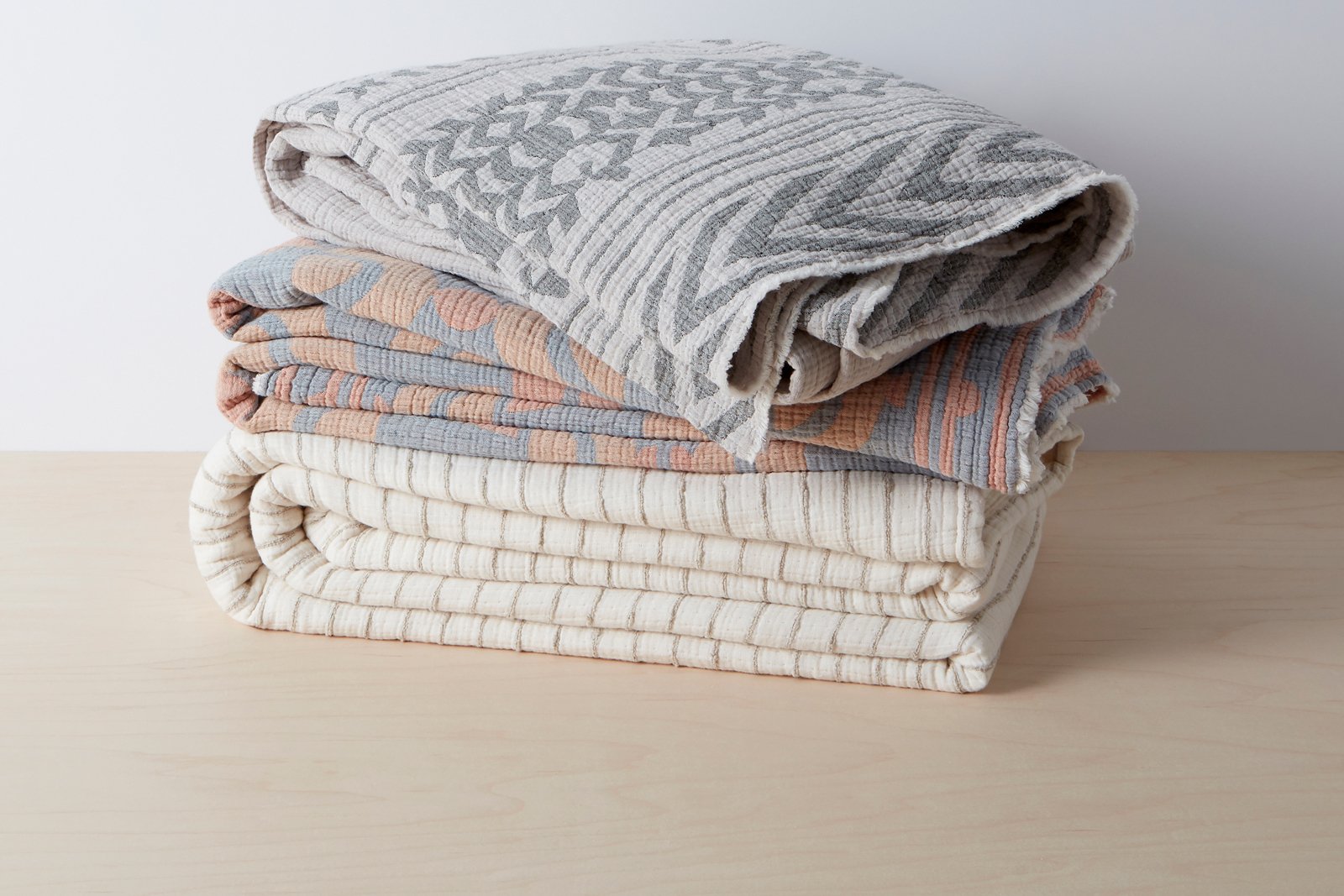 Portugal handmade organic cotton blanket 
