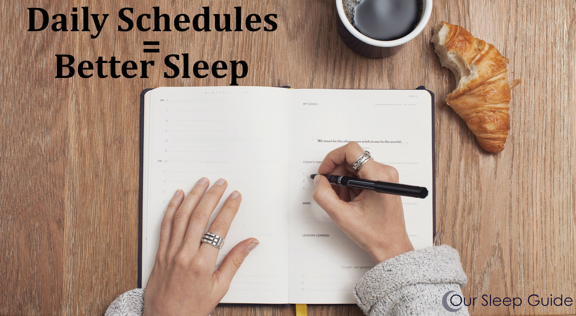 daily schedules can greatly benefit your sleep