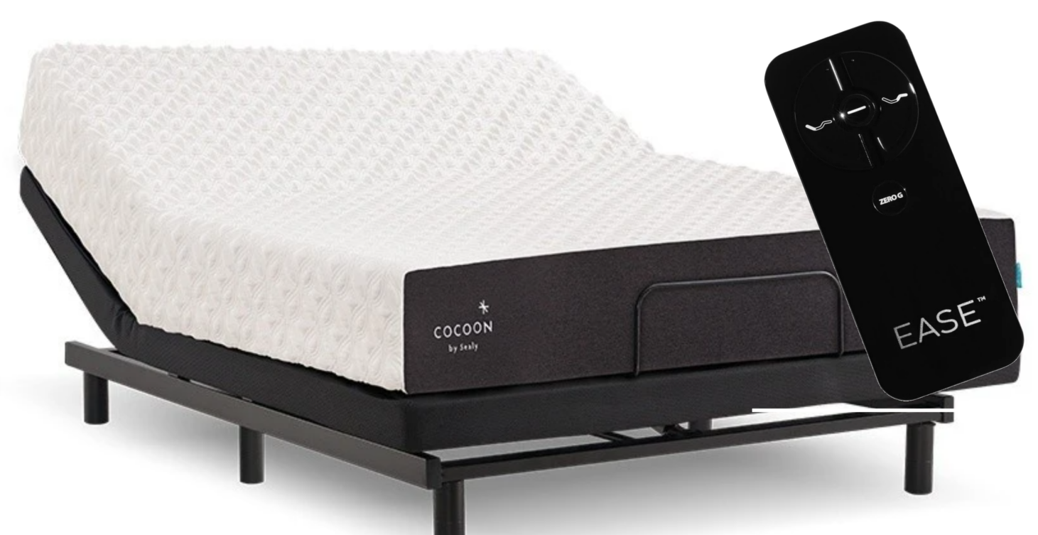 cocoon adjustable bed and remote