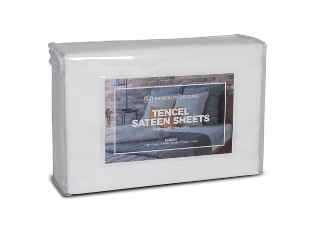 tencel sateen sheet set from brooklynbedding 