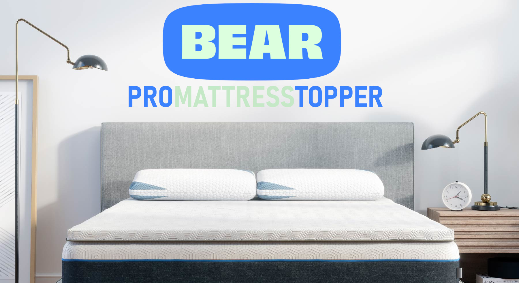 bear pro mattress topper