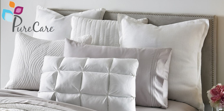 medium loft height back sleeper pillow from purecare