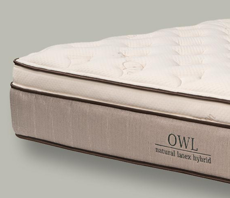 owl natural mattress by nest bedding