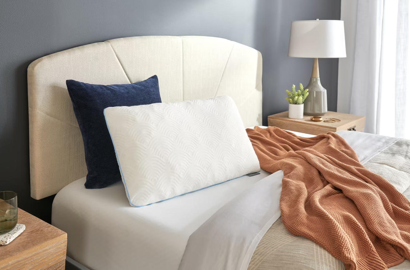 medium-soft blended pillow comfortable