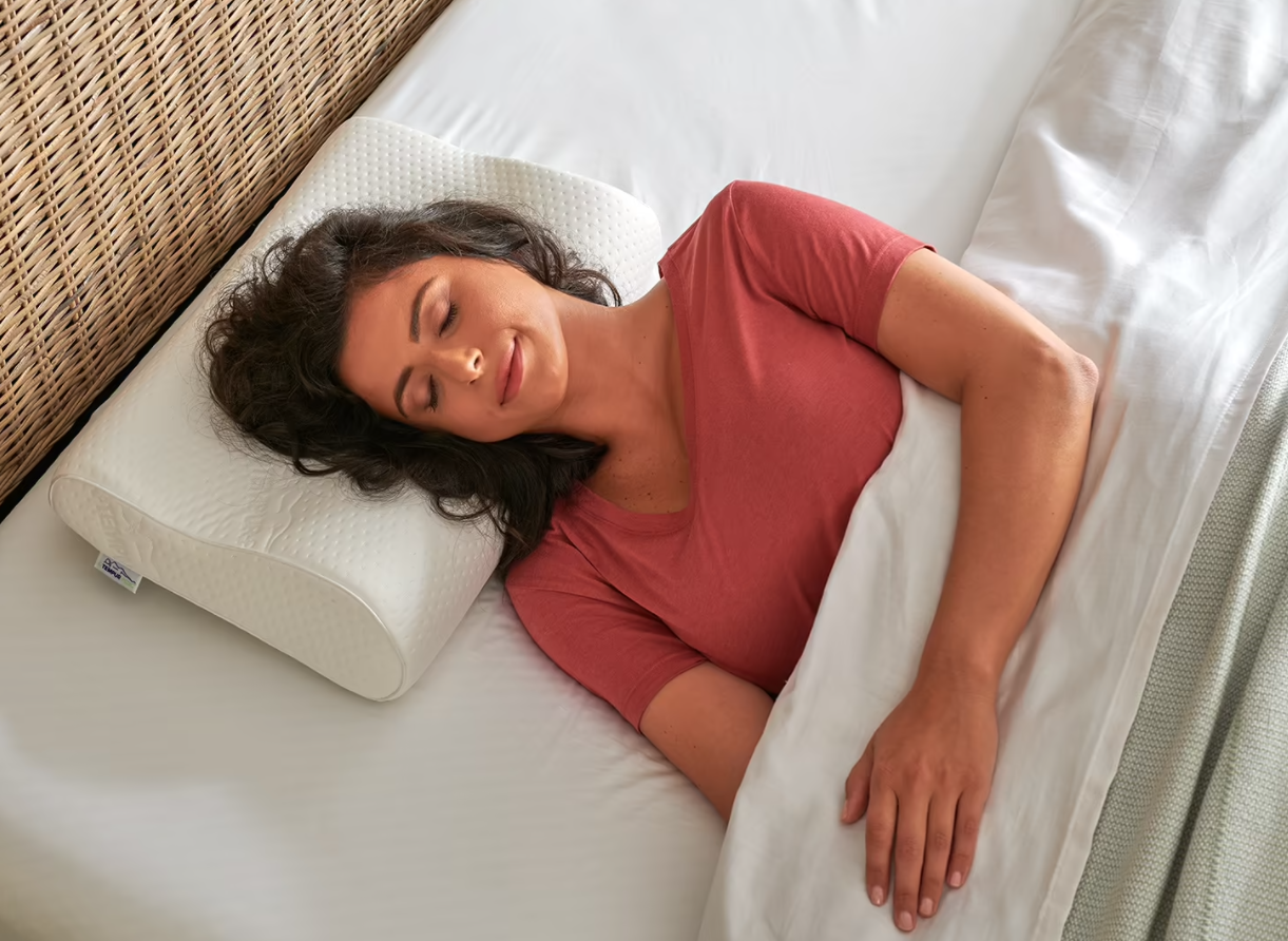 is the tempur neck pillow comfortable to sleep on?