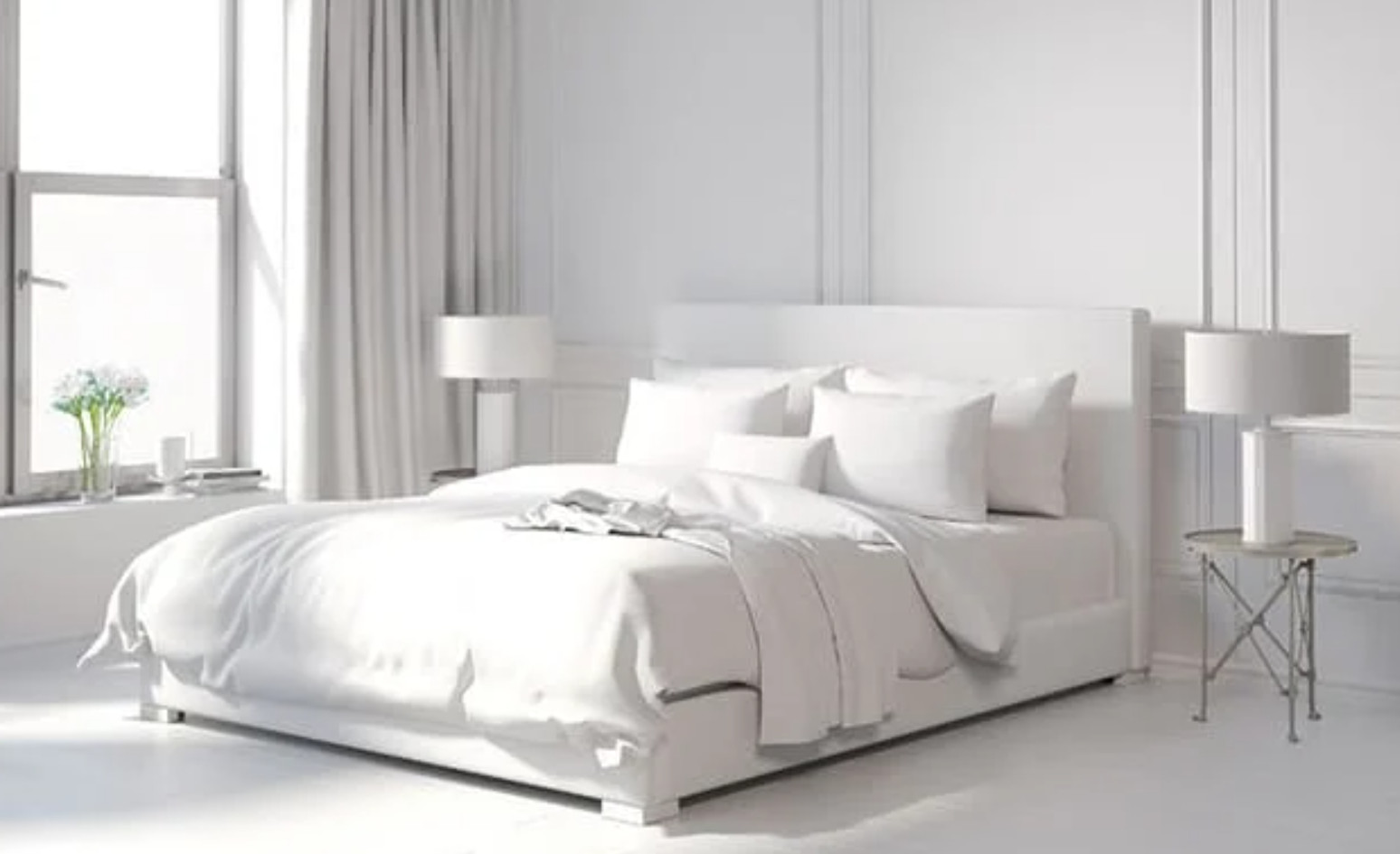 worst bedroom colors for sleep white
