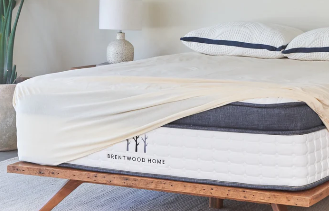 brentwood home organic mattress protector